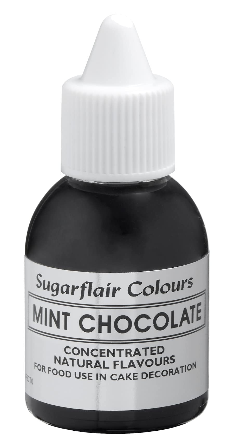 Sugarflair Mint Chocolate Natural Flavouring - Concentrated Natural Food Flavouring for use in Cakes, Cupcakes, Frostings, Drinks, Ice Creams - 30ml