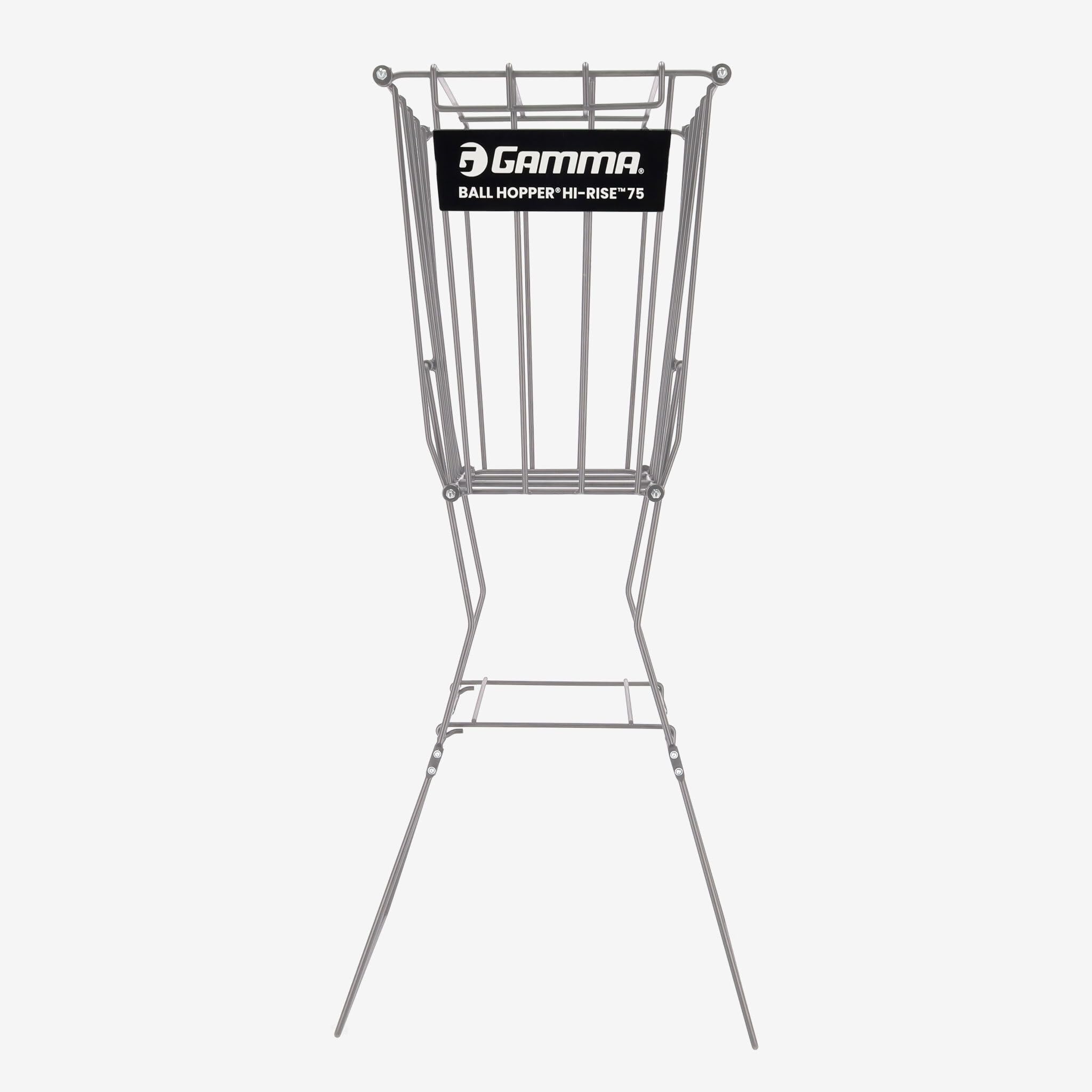 Panier de balles de tennis robuste Gamma 75 balles construction acier durable - 7