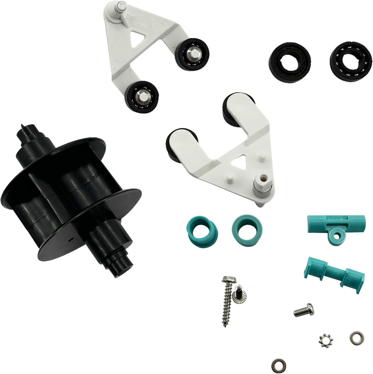 AXV621DAT Universal Pool Vac A-Frame Turbine Kit Replacement for Hay-Ward A-quabug Navi-Gator Pro W-anda The Whale Diver Da-ve P-oolvac XL Pool Vac Classic Kit AXV036BP AXV601CAT AXV601DAT