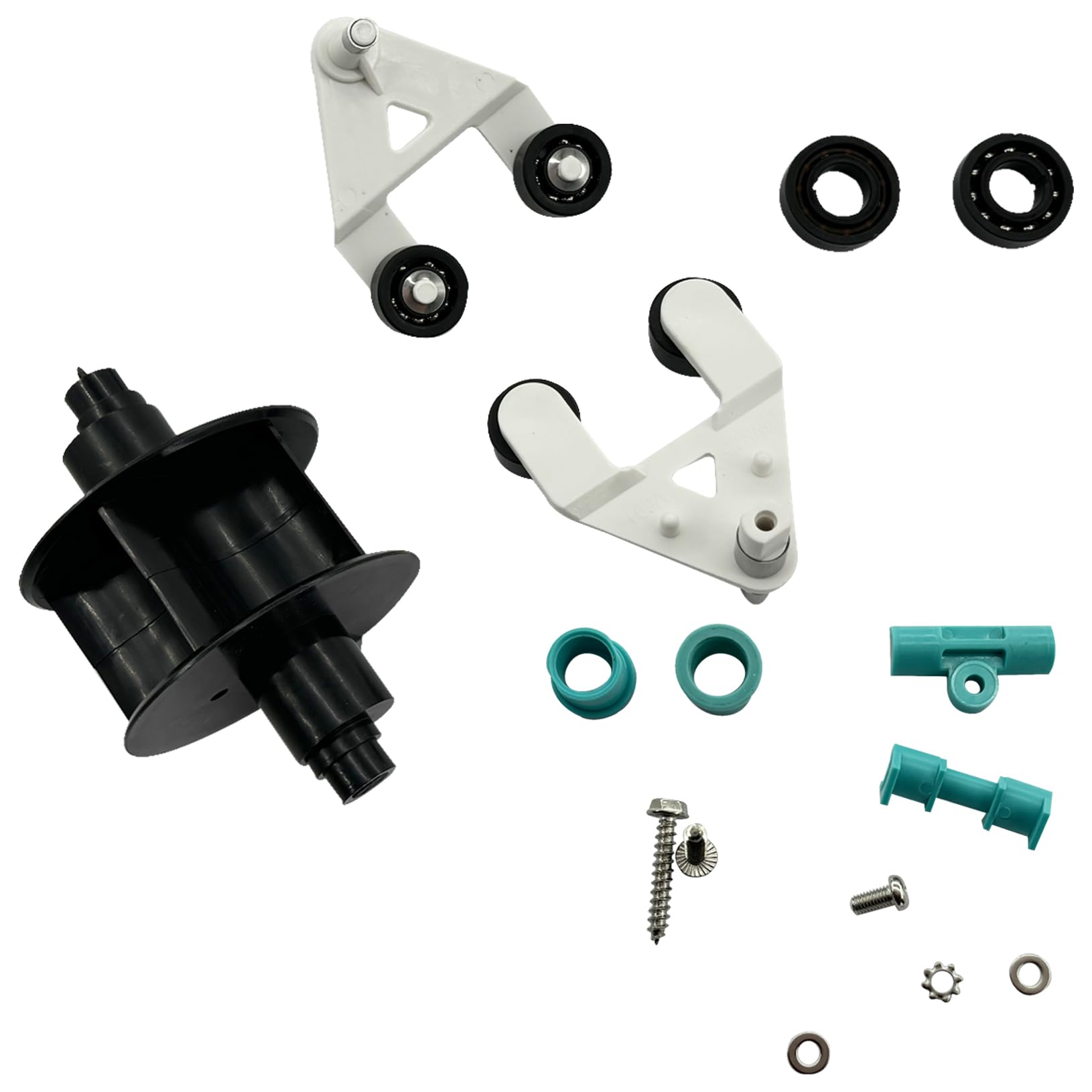 AXV621DAT - Kit de turbina universal de repuesto para aspiradora de piscina AXV036BP AXV601CAT AXV601DAT (con rodamiento)