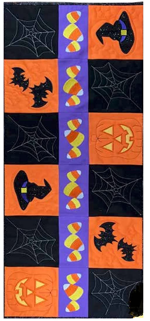 Amelia Scott Designs Spooky & Sweet Table Runner Pattern