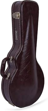 Crossrock Hard Shell Case for F-Style Mandolin in Vintage BrownCRW620MFBR