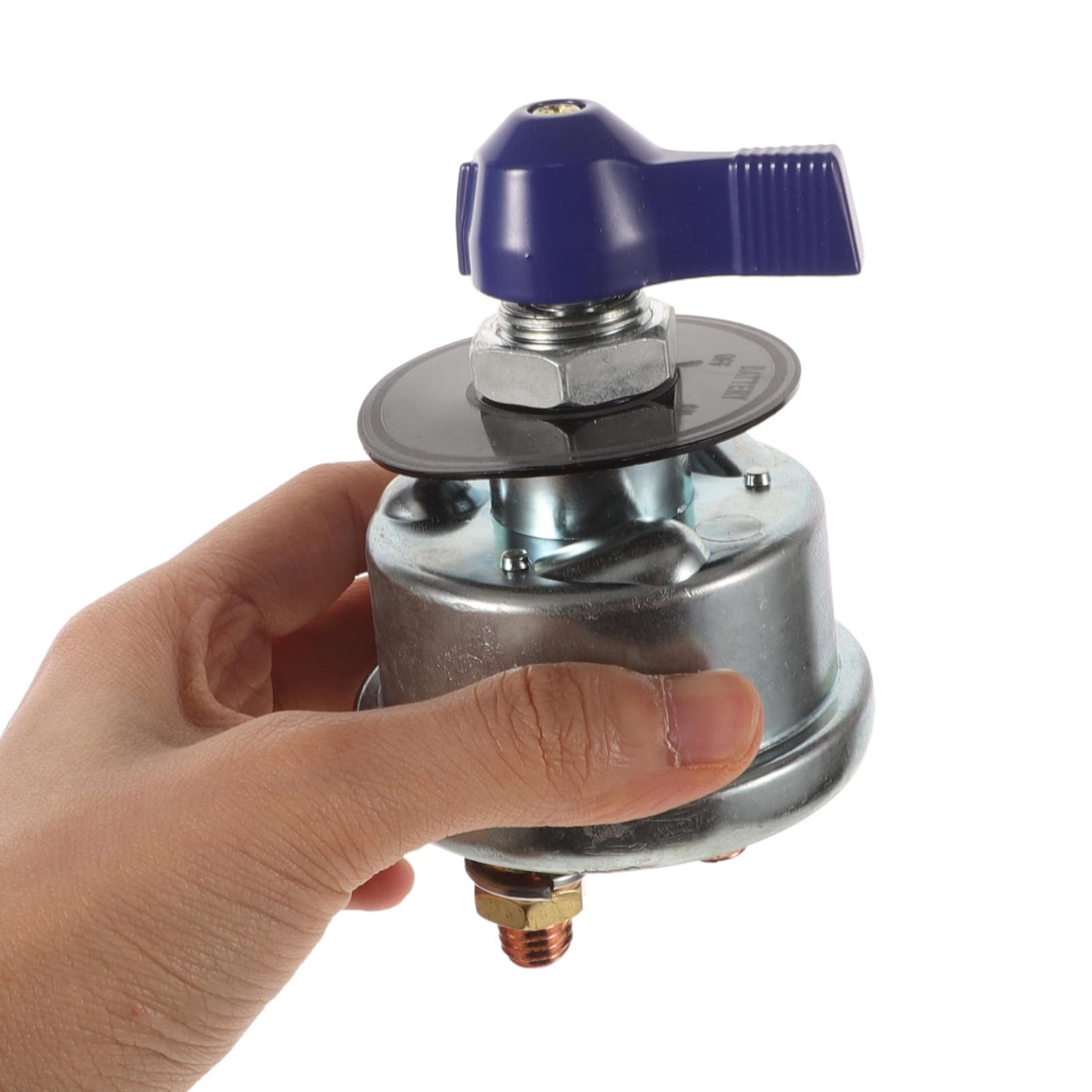 Interruttore Di Protezione Del Motore Piastra Di Bloccaggio Interruttore Di Emergenza Per Auto Camper e Barche Realizzato in Materiale Metallico Resistente