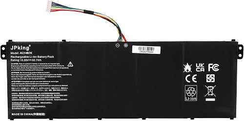 JPking AC14B7K Batterie pour für Acer Swift 3 SF313-51 SF…