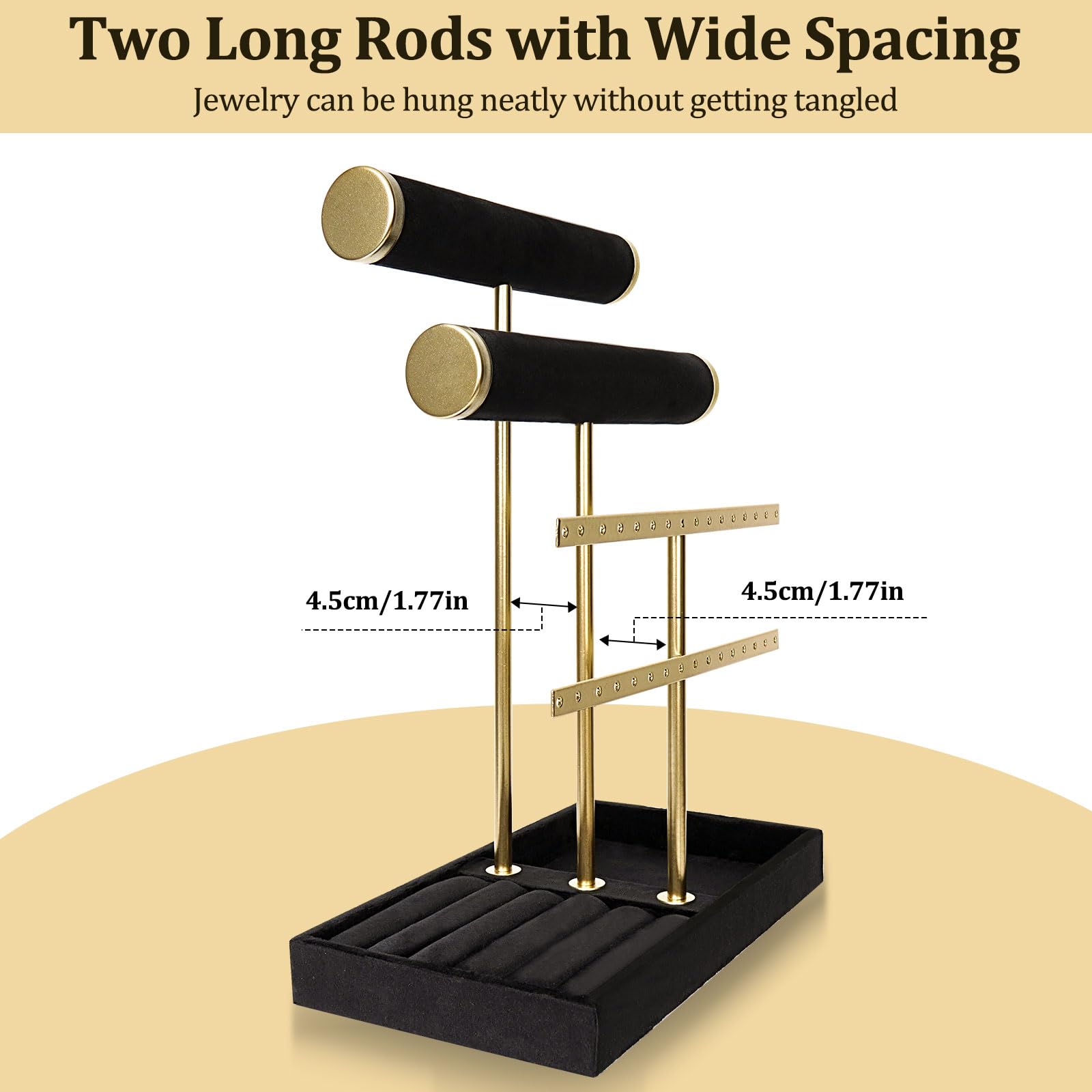 Corpower Schmuckständer - Elegante Aufbewahrung Für Ringe, Ketten & Ohrringe