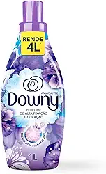 Downy Amaciante Concentrado Lirios Do Campo 1L, Rende 4L, Perfume com Notas de Lavanda e Algodão
