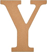 Vista 38 de Plaid Letra de madera sin acabar, 20,3 cm de superficie de madera perfecta para proyectos de bricolaje, manualidades y artes, 63594