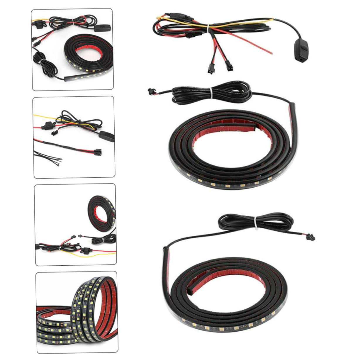 PRETYZOOM Luces Bilaterales para Caja De Camioneta Tira De Luz Led Accesorio De Iluminación Fácil Instalación Vida Útil