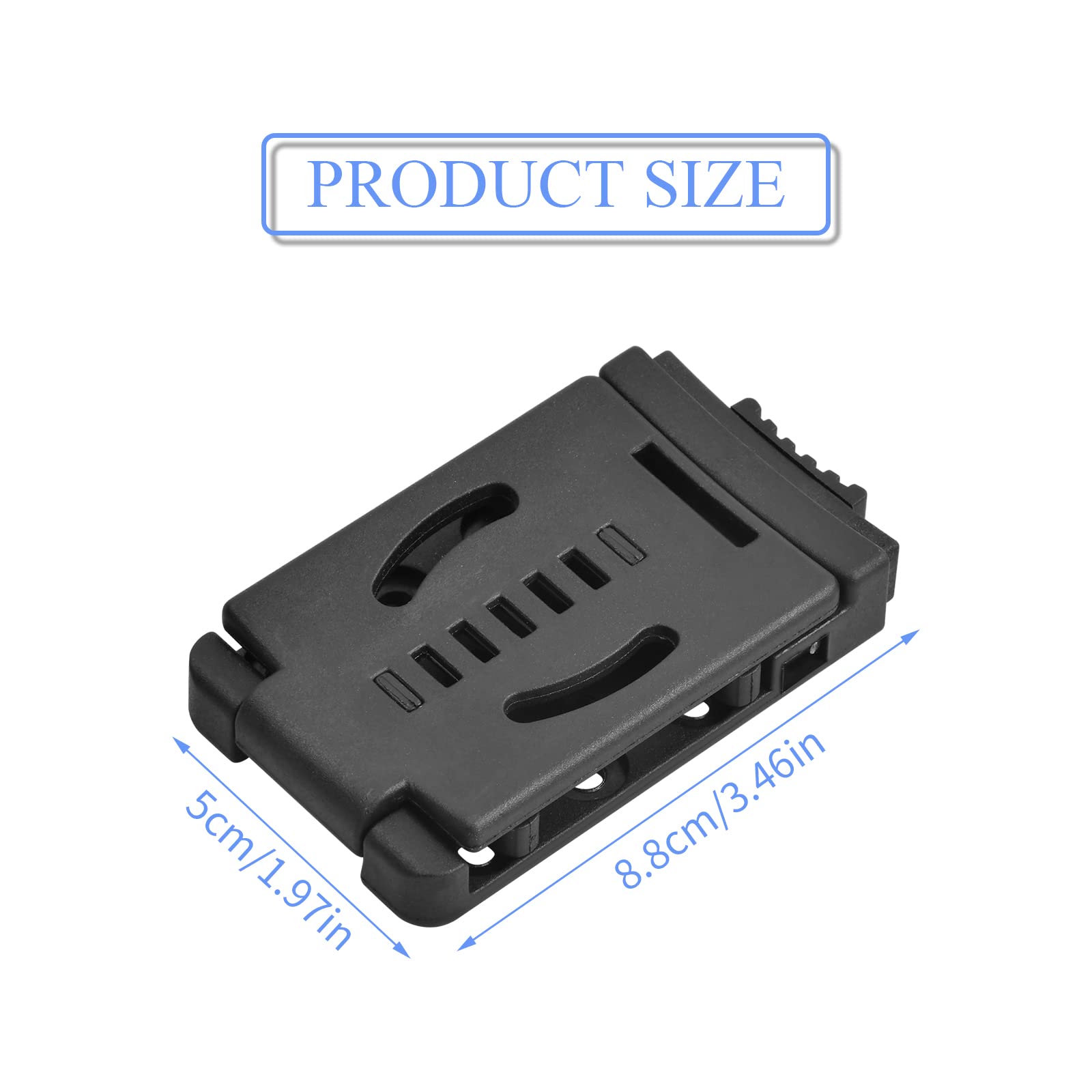 Clip Coltello, Clip da Cintura da Campeggio per Coltello Kydex Fodero Fondina, Fascetta Multifunzionale Clip Coltello Guaina Morsetto, Campeggio Fai da Te Outdoor Tool Clip