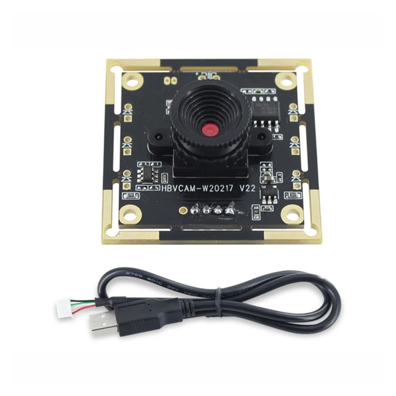 OV9732 Video Camera Module 720P 1MP 60/72/100/160/180 Degree Adjustable Manual-Focus for Face Recognition Projects(Bundle 4)-image-36