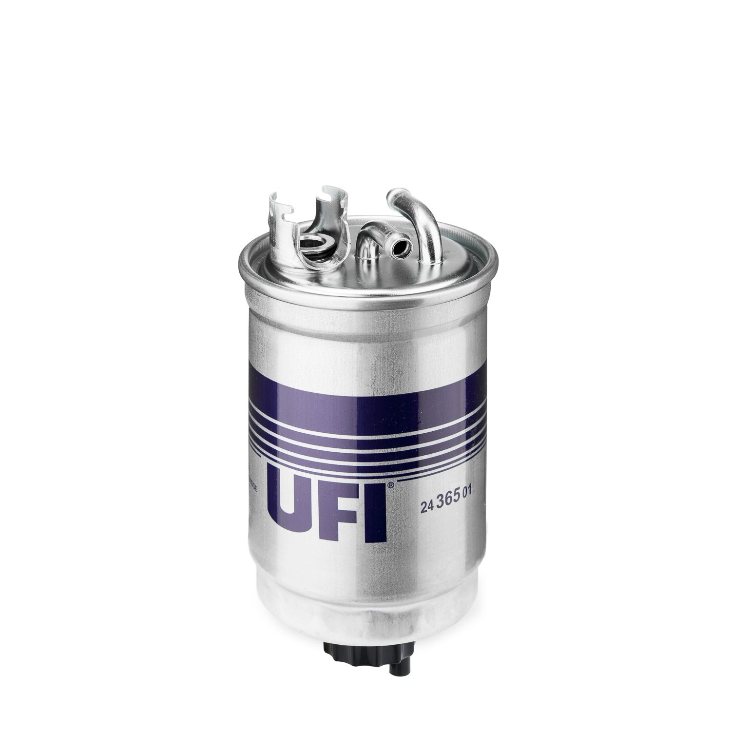 UFI Filters, Filtro Gasoil 24.365.01, Filtro de Combustible Diésel de Recambio, Apto para Coches, Apto para Ford, Multicar, Seat y Volkswagen