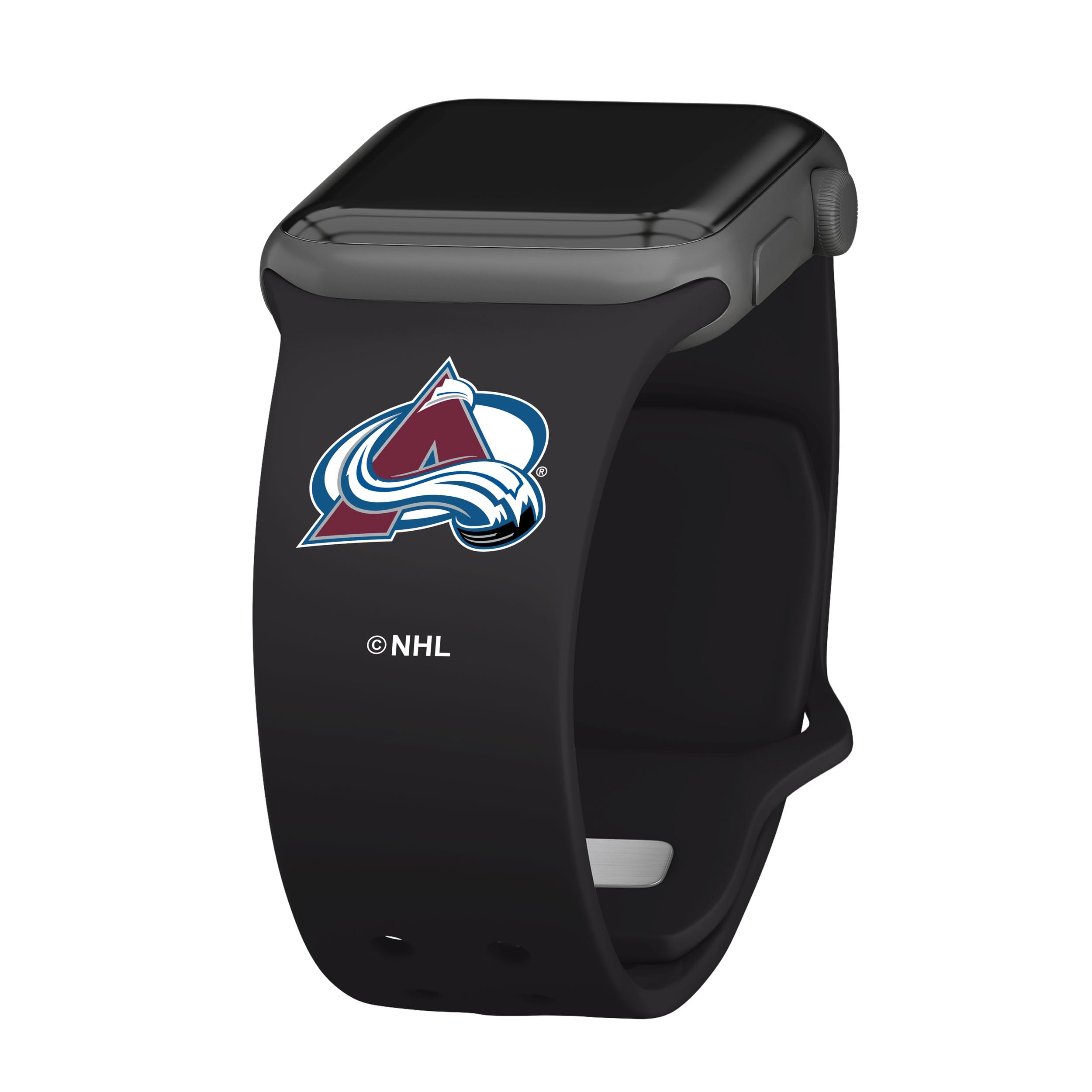 Game Timecolorado Avalanche Single Logo Hd Watch Band Compatible - Main Image