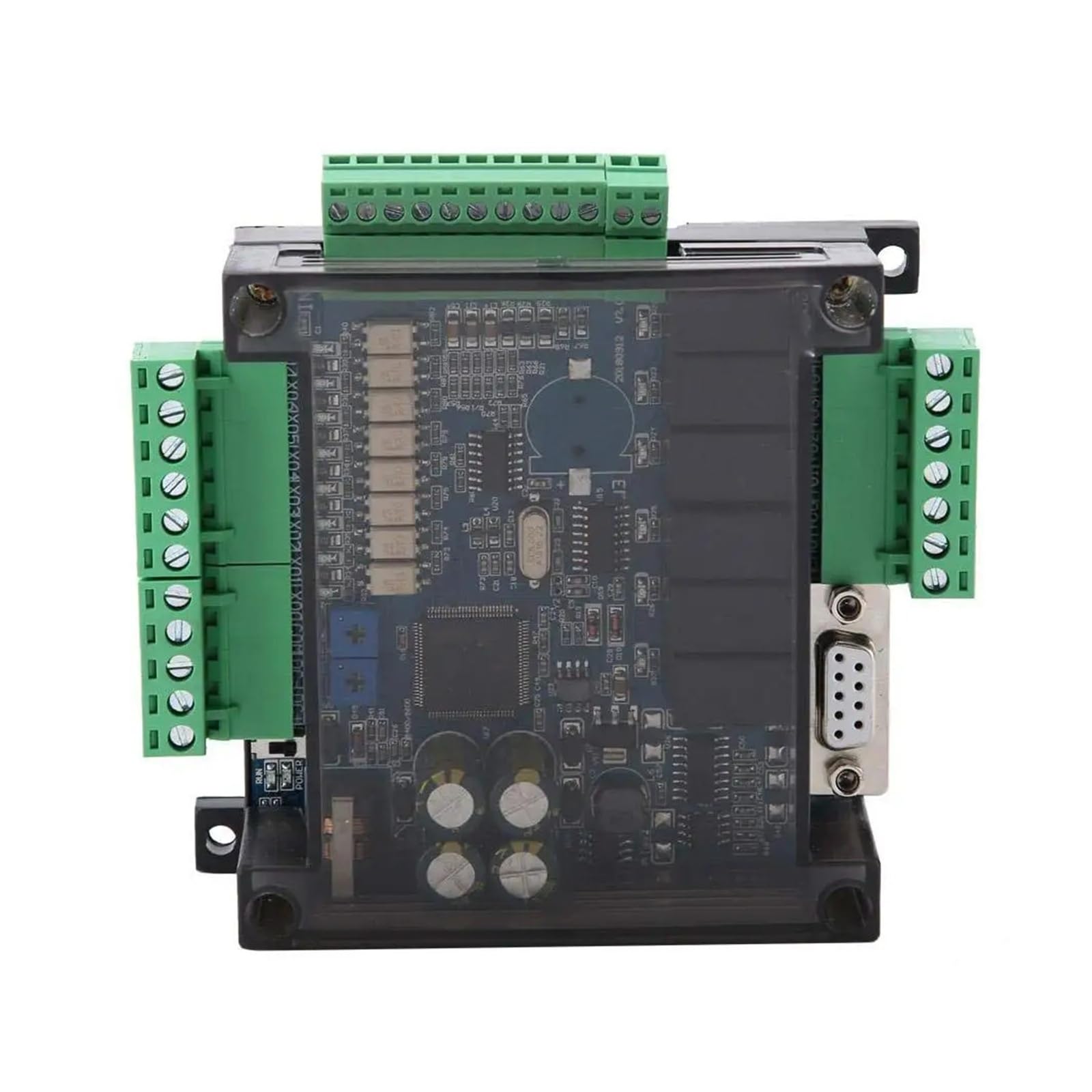 PLC PLC płytka sterująca SPS A93Z FX3U-14MR PLC, przemysłowa płyta sterująca, 8 wejść, 6 wyjść, programowalne sterowanie wyjściem przekaźnikowym, sterowanie PLC 24 V