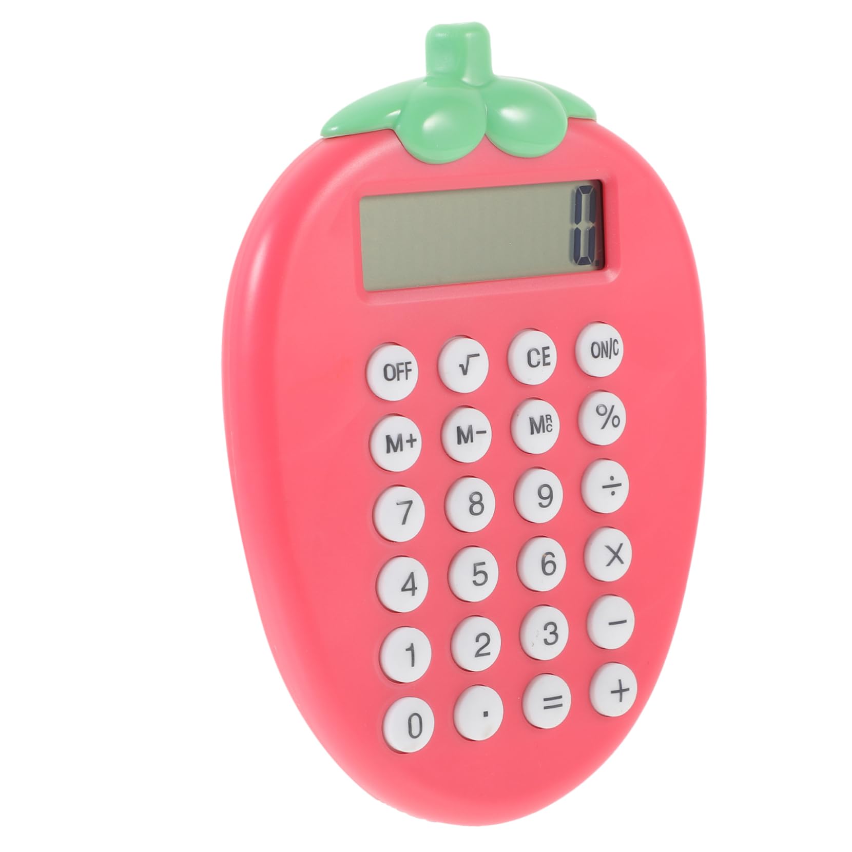 Calculadora de bolsillo Angoily solar para evitar el cambio de pilas 8