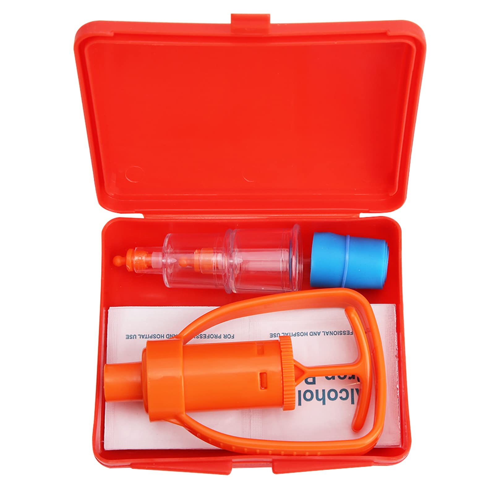 Kit, Pratico complemento allo Extractor Pomp, Kit di estrattori di Veleno da Campeggio per morsi di Serpente, api, vespe e zanzare