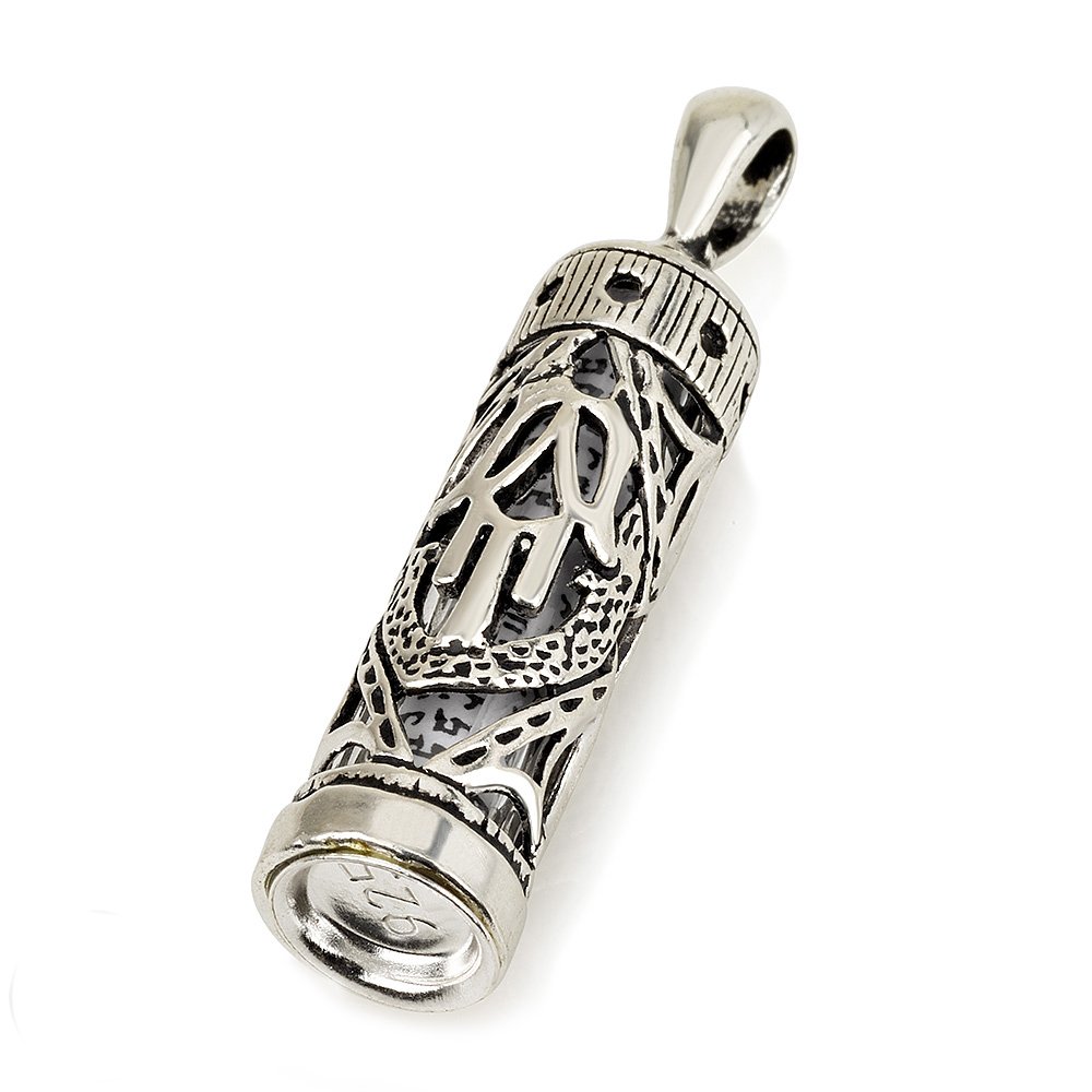 Mezuzah Pendant With Greeting Card Sterling Silver 925#8