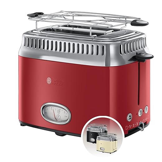 Russell Hobbs Coffee Maker toaster true red – Red