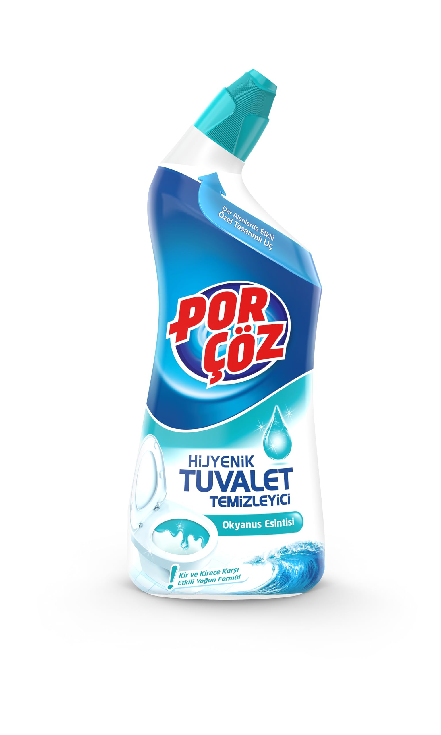Porçöz Tuvalet Temizleyici Jel Okyanus Esintisi 750 ml