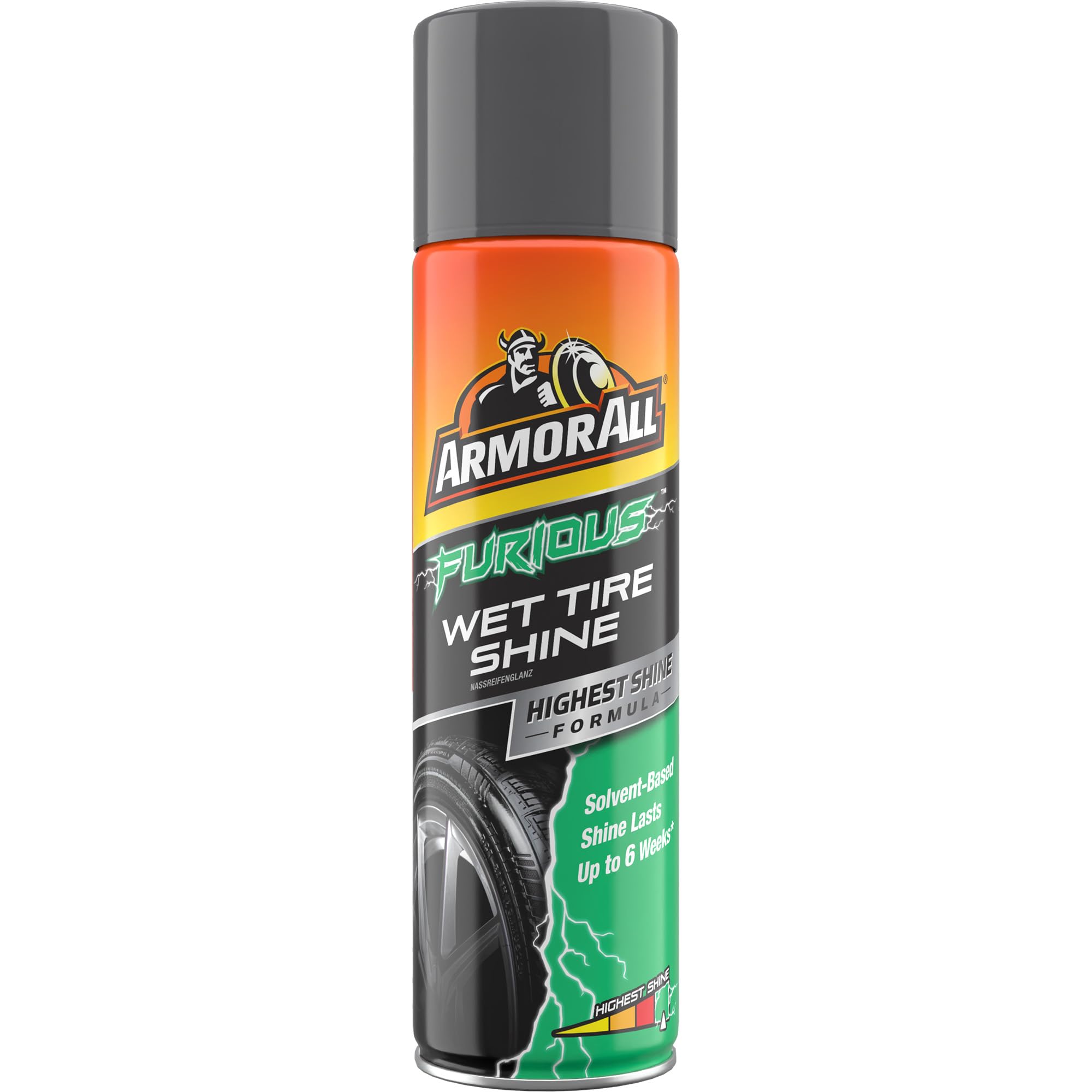 Armor All, Wheel & Tyre Cleaning Spray 500ml, Triple Action Foaming Formula, Removes Dirt and Enhances Shine, Suitable for All Wheels, Ideal for Car & Motorcycle Detailing, Made in the UK — view 10