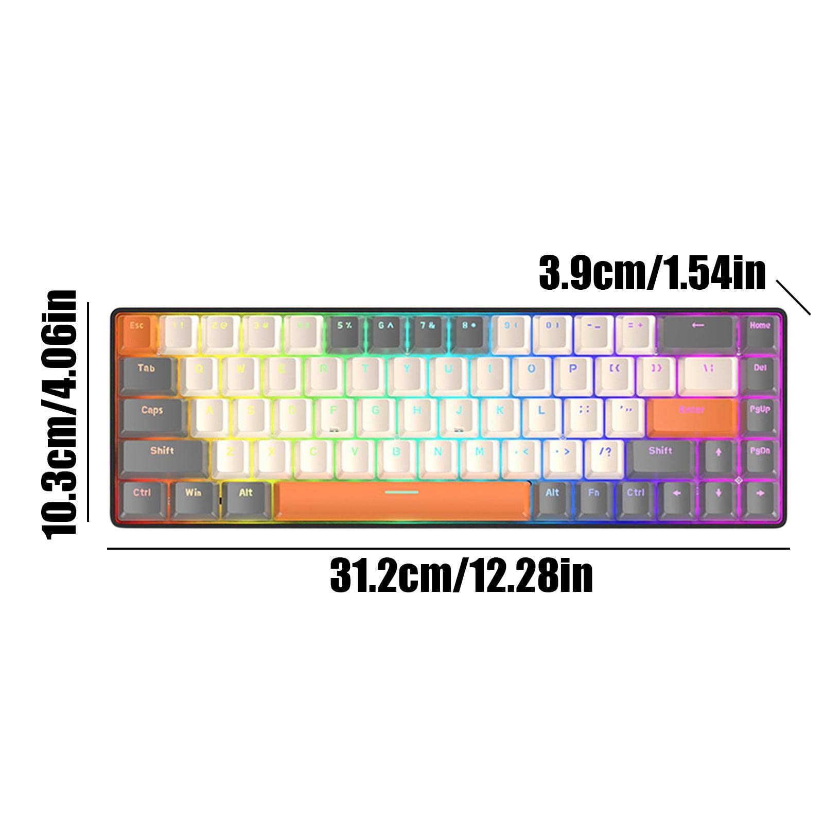 Amazon | メカニカル キーボード 60 パーセント,コンパクトな
