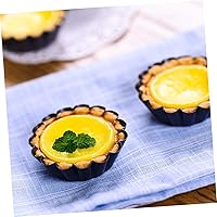 Vista 6 de FUOYLOO 12 moldes para tartaletas para hornear huevos, mini moldes de tarta de huevo de 2 pulgadas para hornear moldes de tartaleta mini molde