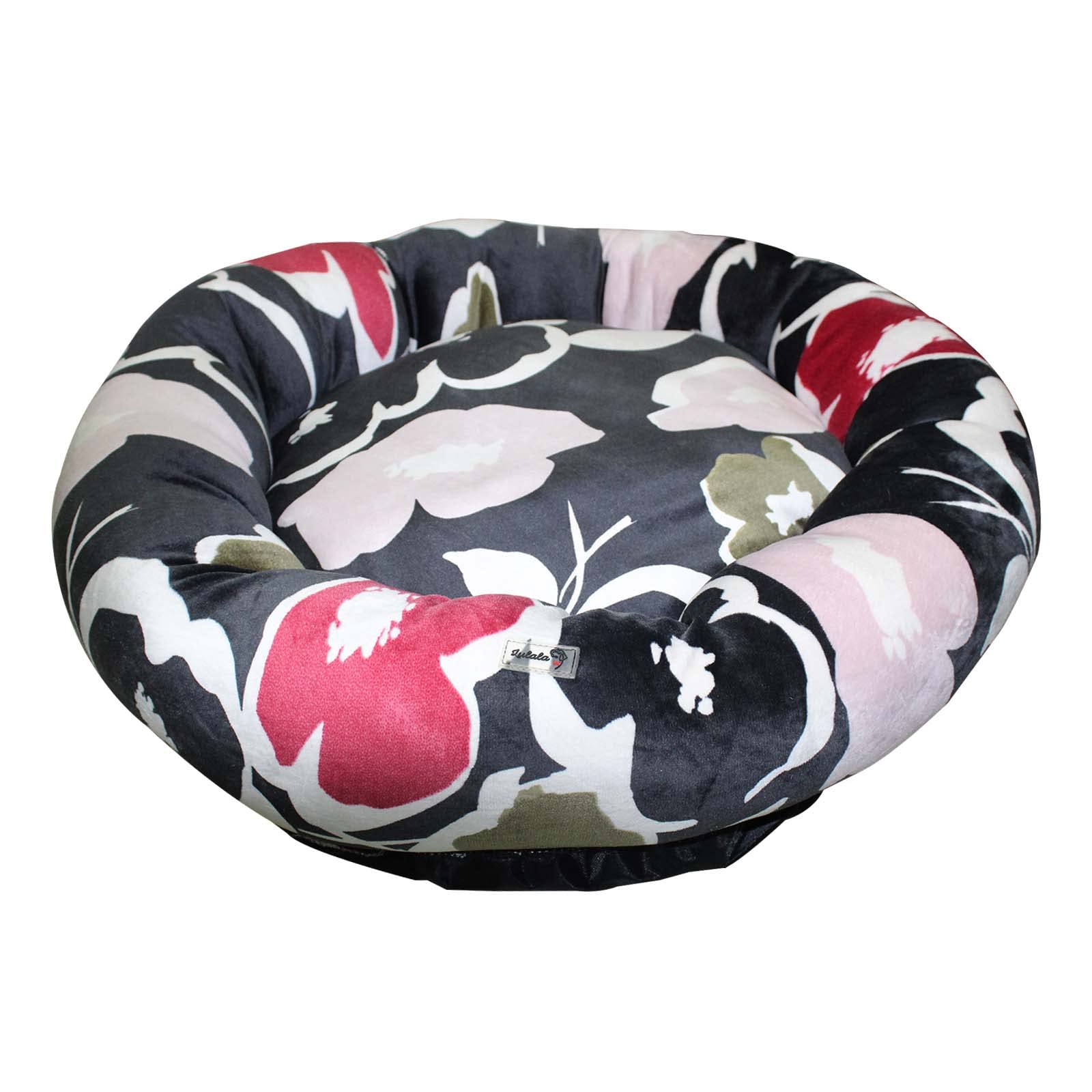 Lulala Cozy Pet Beds for Small, Medium, and Large Dogs and Cats - Snuggery Hooded Burrowing Cave Tent, Deep Dish Cushion Donut Dog Bed (M, Black) (B0BM4LJGG9) Amazon Price History, Amazon Price Tracker