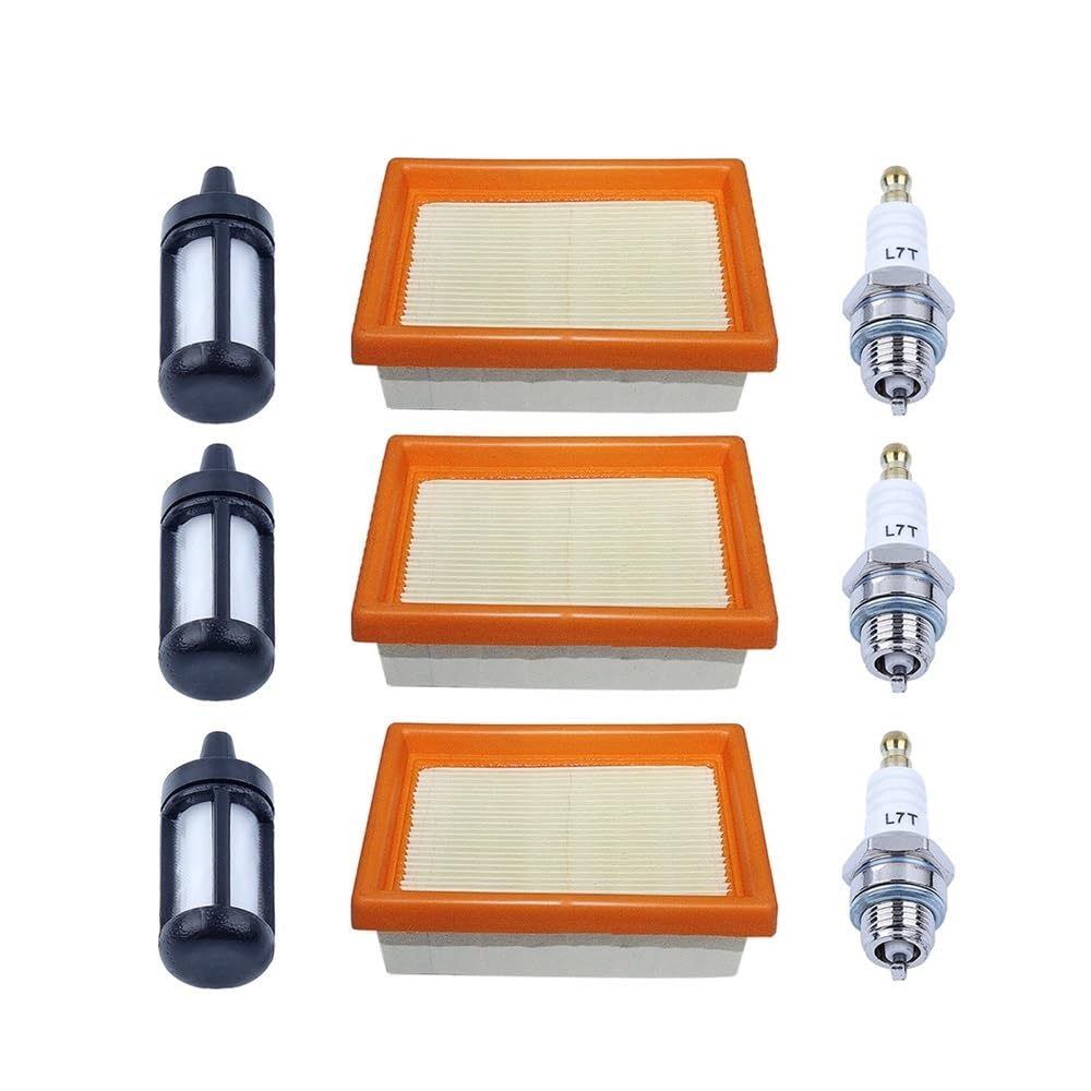 Filtro de aire y combustible con bujía para TS400, BR350, BR430, SR430 y SR450