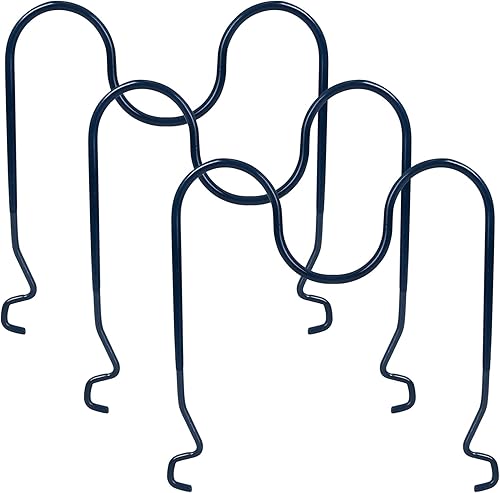 Miniatura 6 de 3 soportes recubiertos de goma para organizador expandible de ollas y sartenes (3 albaricoques)