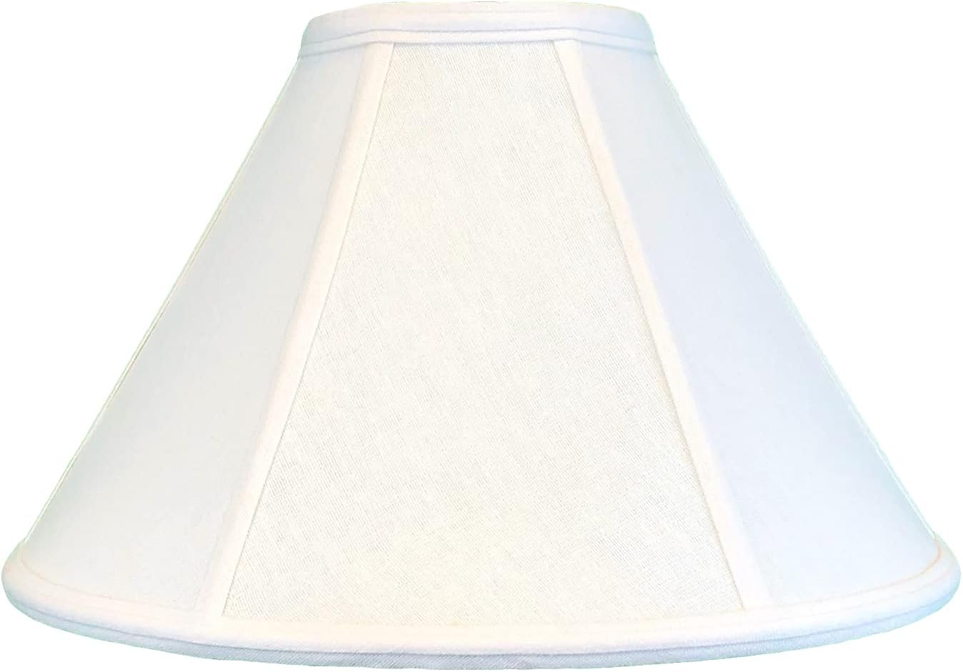 Best Cyber Monday 🔥 Royal Designs Empire Lamp Shade, Linen White, 5 x 14 x 9.5