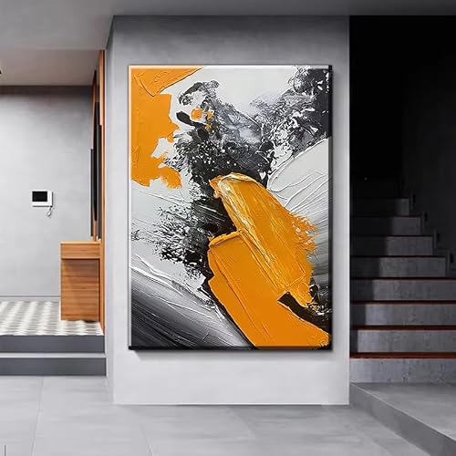 DFZEWKI Vibrant Abstract Art Color Wall Decor for Living Room Office Minimalist Wall Art Print(70x90cm(26x35in)/No frame)