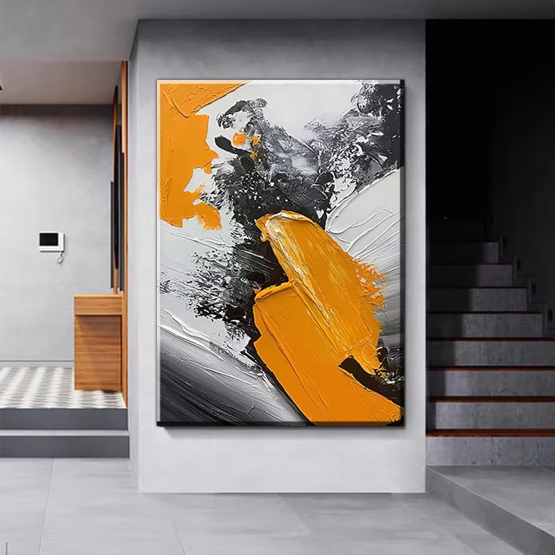 Impression d'art minimaliste abstraite DFZEWKI 40 x 60 cm colorée