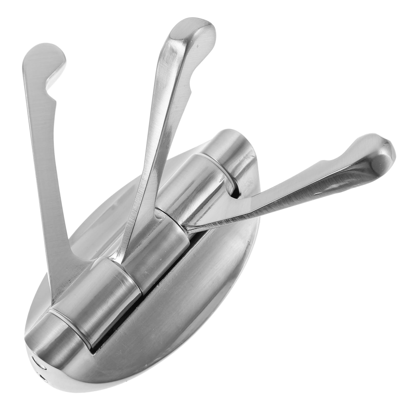 SHINEOFI 4 Piezas Gancho De Metal Giratorio Ganchos De Baño Gancho Giratorio Para Montaje En Pared Baño Bath Ganchos Metalicos Para Colgar Colgador De Toallas Aleación De Zinc