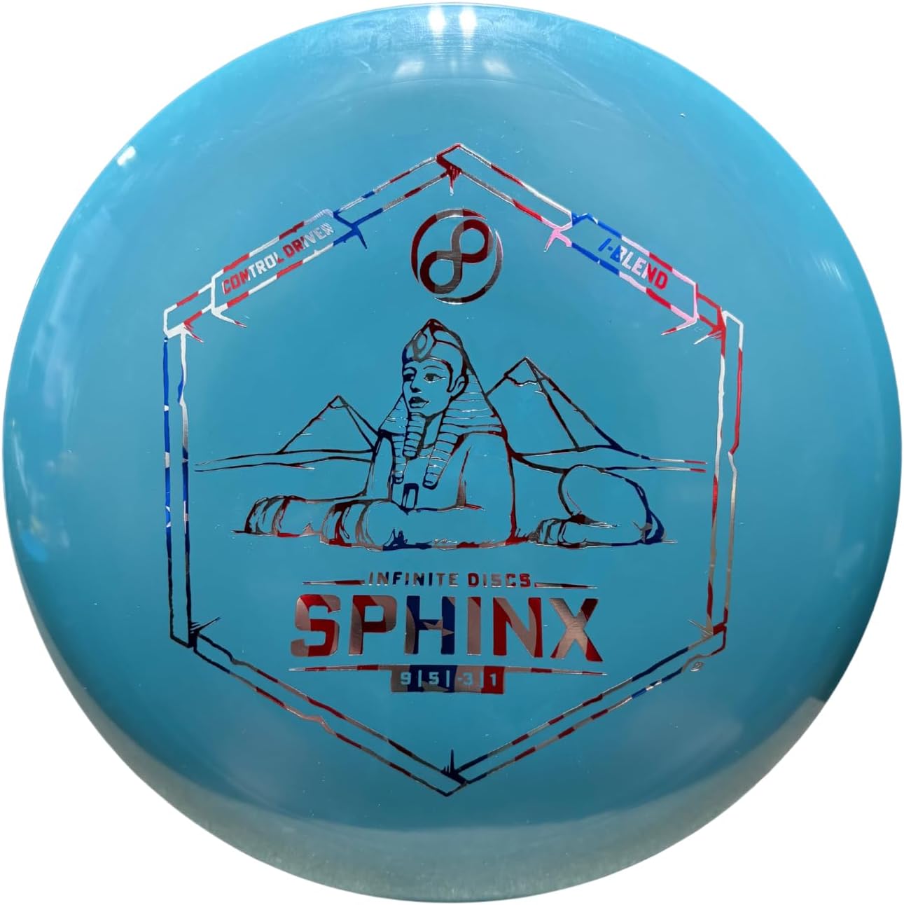 Infinite Discs Disc Golf Straight Beginner Driver I-Blend Sphinx