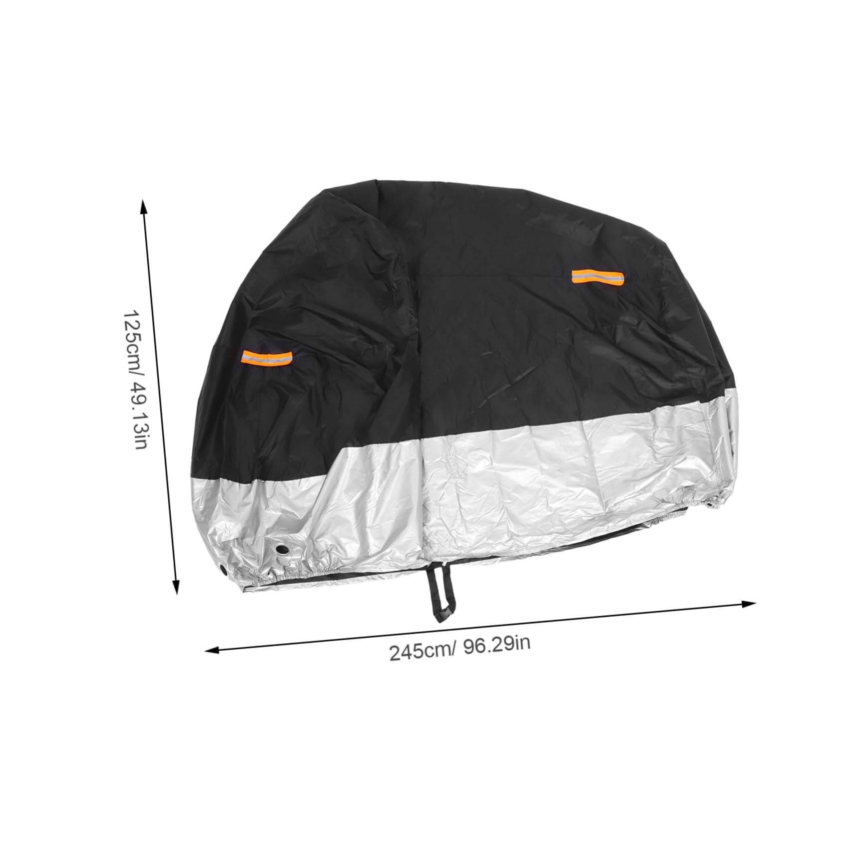 KOMBIUDA Telo per Moto Copertura Antipioggia per Scooter Protezione Antivento UV Telo Coprimoto da Esterno in Tutte le Stagioni