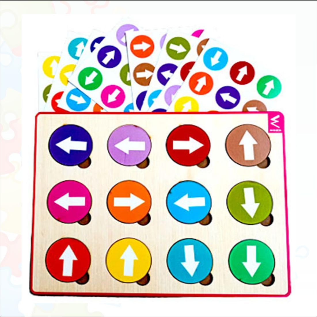 WISSEN Arrow Pattern Matching Puzzle Game | Jigsaw Puzzles | Beautiful Colourful Pictures | Puzzle Game | Learning for Kids Age 3 Years Above (B09Y1D5QNT) Amazon Price History, Amazon Price Tracker