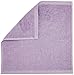 Amazon Basics face Towels for bathroom, 100% Cotton Extra Absorbent washcloth, Fast Drying - salon towel - 24 Pack Lavender (12 x 12 inches)