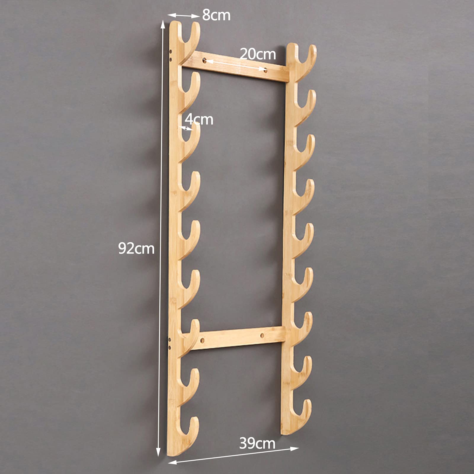 Amazon.co.jp: 1～10層の竹刀壁掛け、サムライソードスタンド