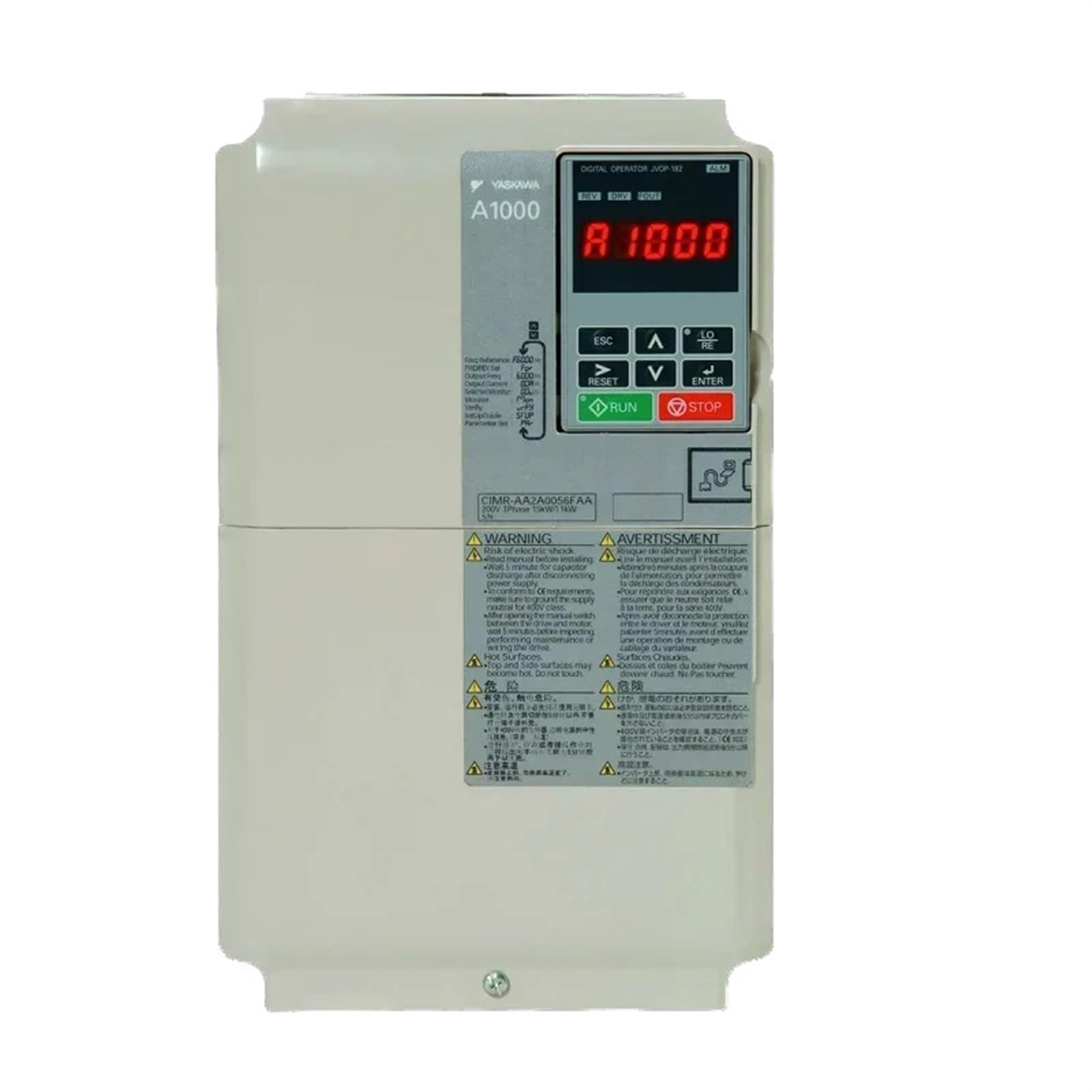 CIMR-AB4A0031FBA CIMR-AB4A0038FBA Convertisseur de fréquence d'entraînement CA 15 kW 18,5 kW 460 V A1000 VFD (CIMR-AB4A0031FBA)