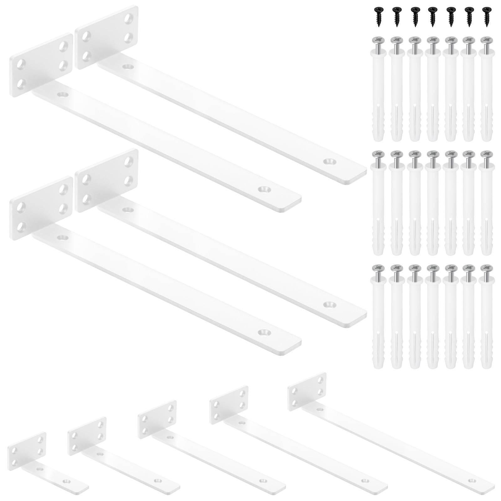 Support mural pour plans de travail et bureaux - Aménagez un coin bureau scandinave chez vous