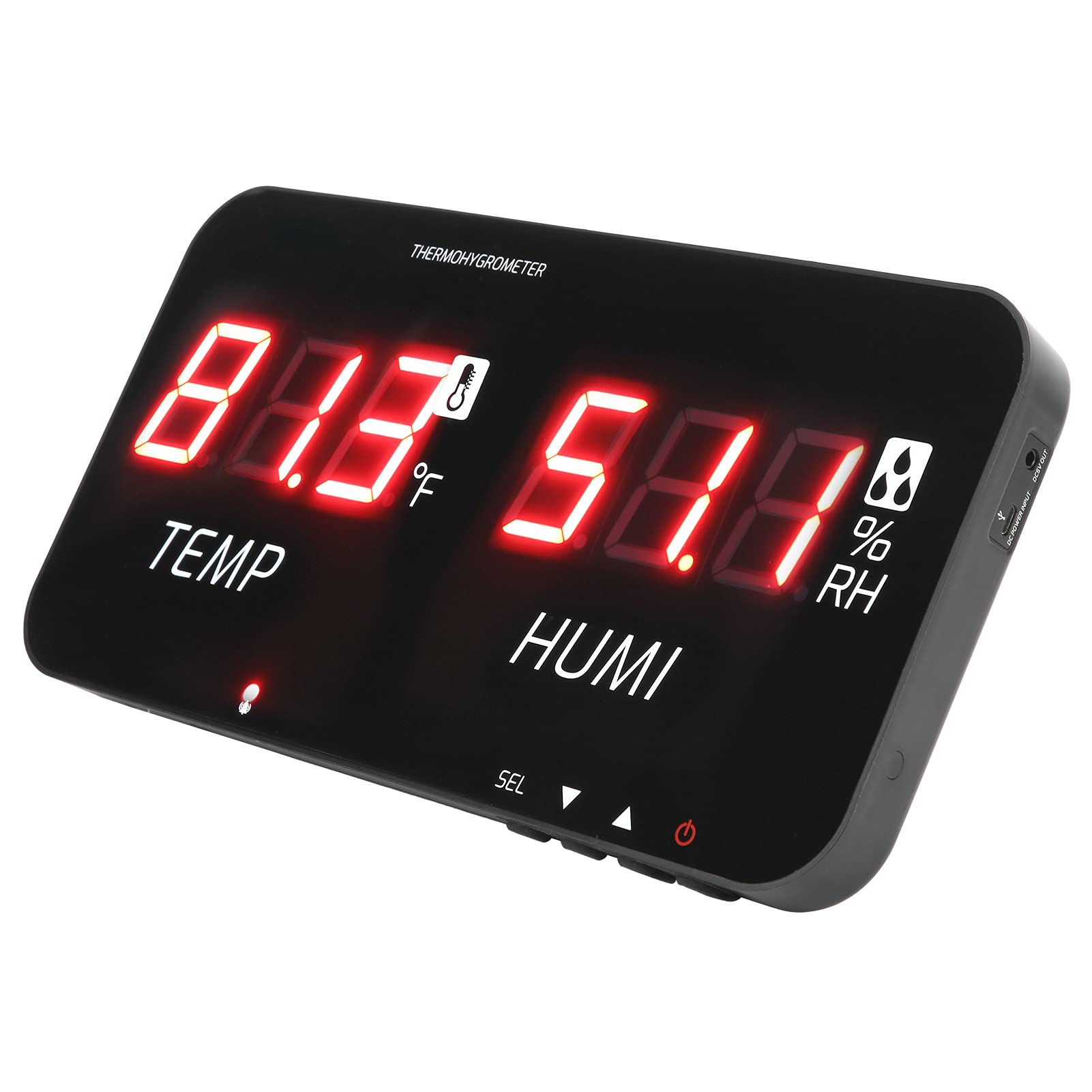 Termómetro digital TA623A LED Termómetro Higrómetro Industrial DC 5V