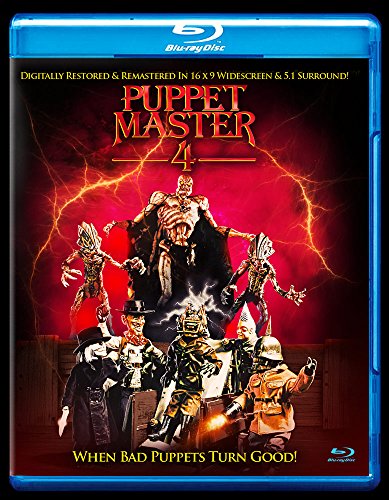 Puppet Master 4 Blu-ray película terror Full Moon clásica formato físico coleccionismo 5