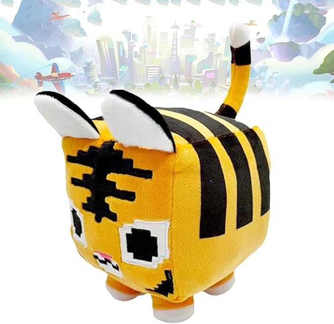 Big Games Cat Plushie,Huge Cat Plush Toys with Code Pet Simulator X