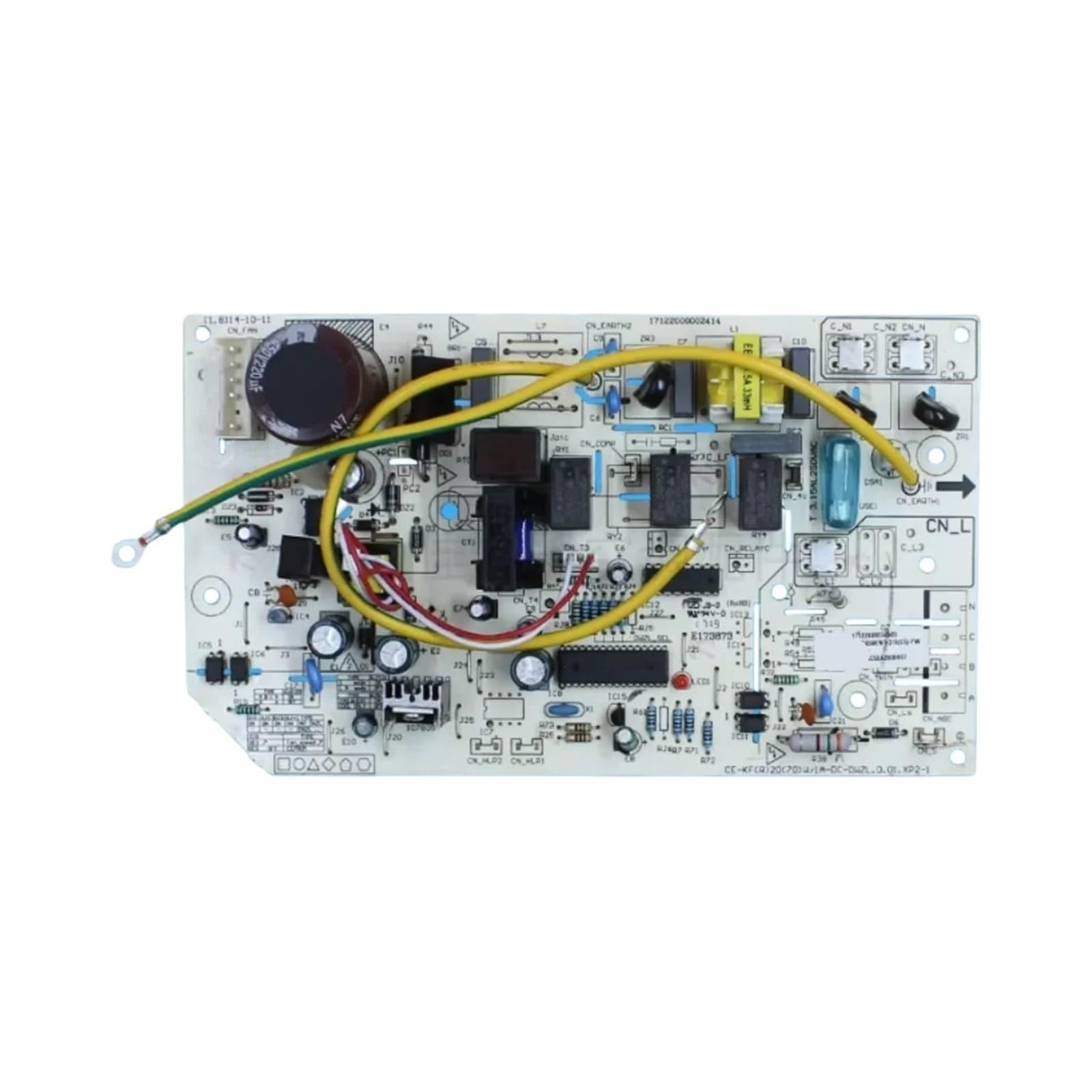 Air Conditioner Indoor Computer Board Motherboard, Compatible For Midea CE-KF(R) 20(70) W/1A-DC-DWZL, Air Conditioner Parts
