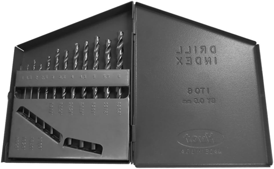 Gyros 45-32311 Premium (Made in USA) Industrial Grade Cobalt Metric Drill Bit Set (11 Piece)