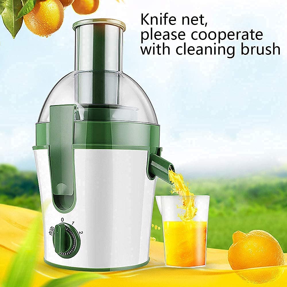 ERoomQ Juicer Machines,Extractor Big Mouth Cold Press Juicer- Slow Masticating Juicer Whole Juicer Chute Three Speed Vegetable