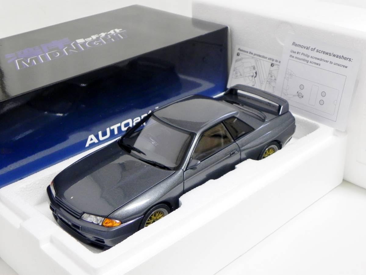 Amazon.co.jp: オートアート 1/18 湾岸ミッドナイト スカイライン GT-R 