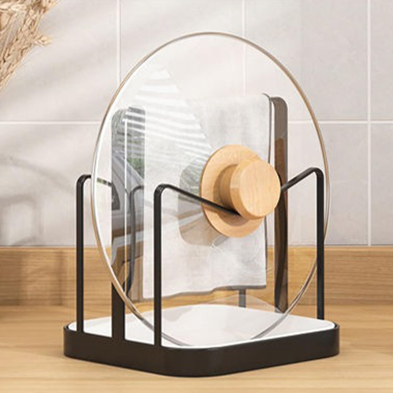 Organizador de para Ollas y Sartenes Reposacucharas De Acero Inoxidable