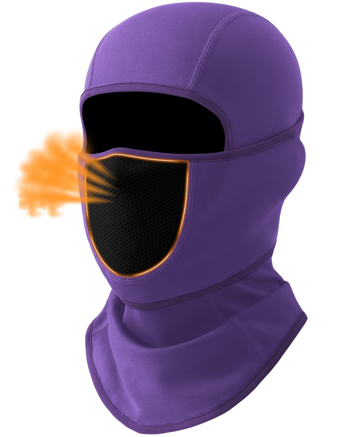 Balaclava Face Ski Mask with Movable Design for Men Women-Fleece Winter Face Covering for Cold Weather Skiing Outdoor Work