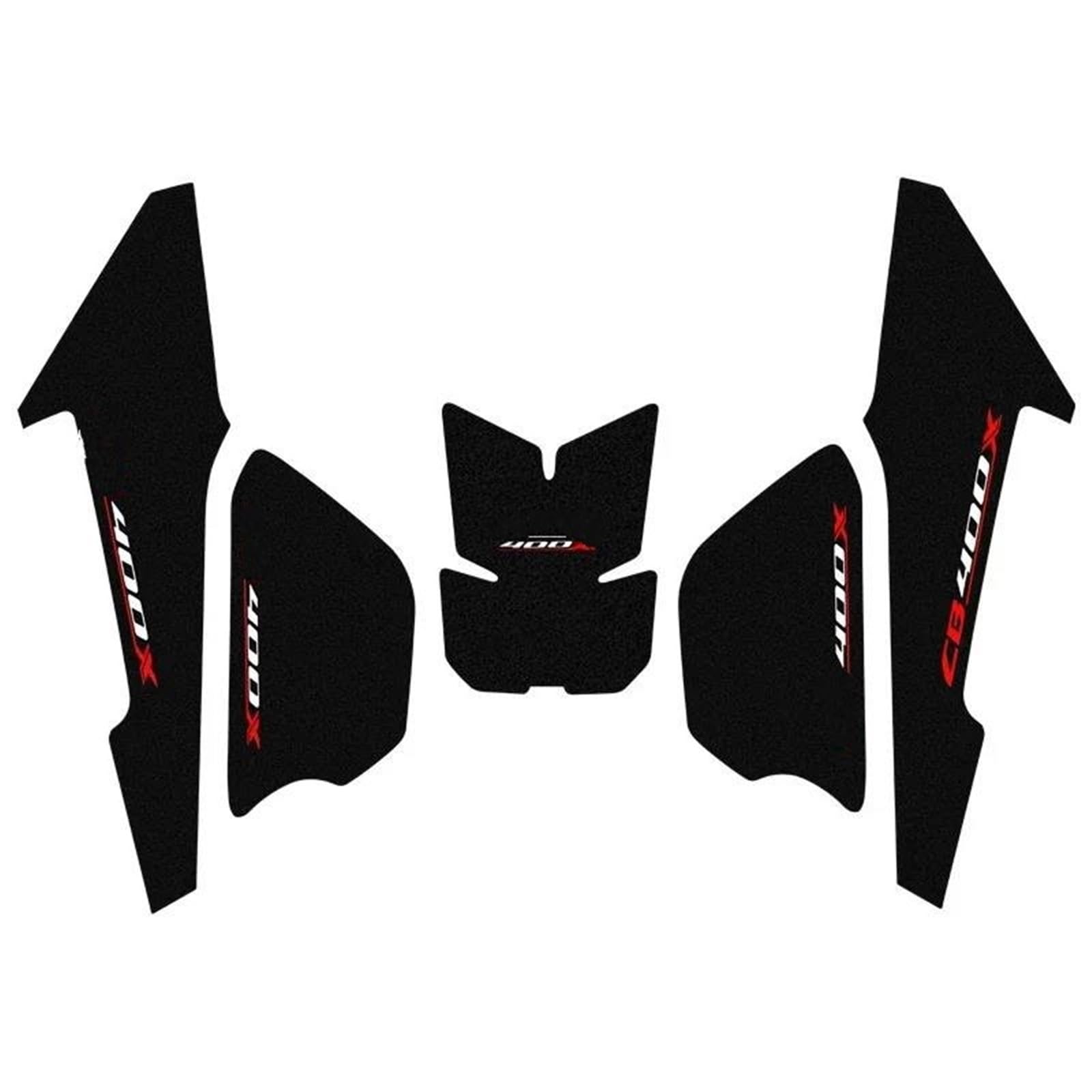 Motorcycle Protector Oil Tank Pad Sticker Gas Knee Grip Traction Side Decal for CB400x for CB500X CB 400X 500X Tank Sticker(Color6)