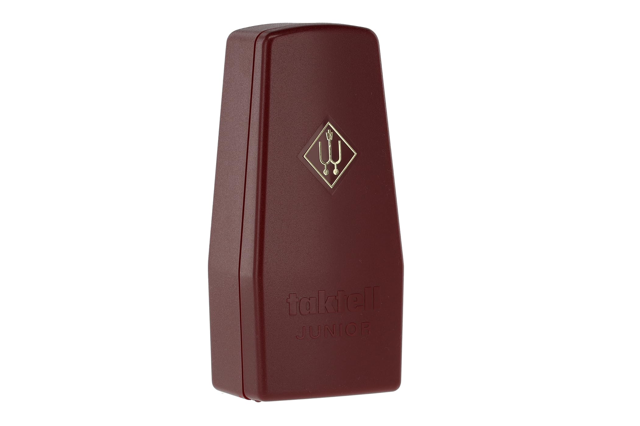 Wittner Metronomo Taktell Junior Serie 820 - Custodia in plastica - Senza campana - Rosso rubino - Meccanico a carica - Non sono necessarie batterie - Made in Germany
